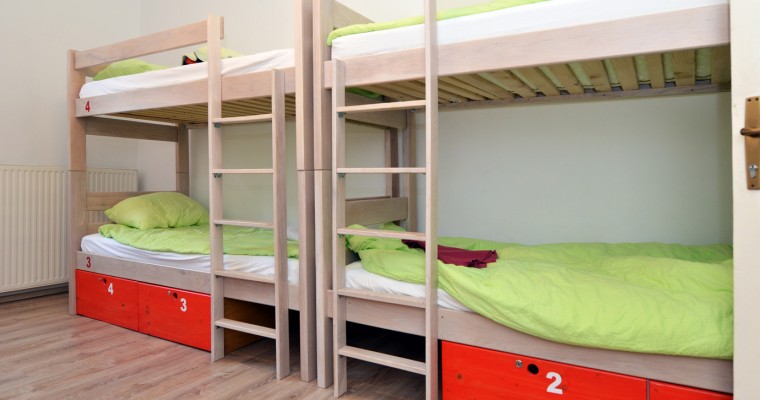 6 BED MIXED DORM - BALCONY - Hostel Temza